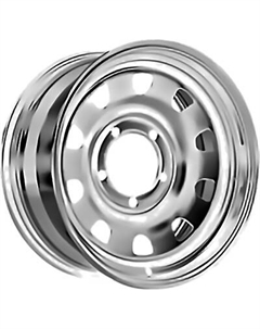 Штампованный диск Trebl OFR-1 16x7" 5x139.7мм DIA 110.1мм ET -10мм Silver