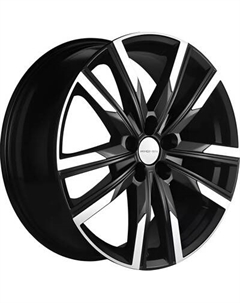 Литой диск Khomen KHW1905 FAW Bestune T77 19x7.5" 5x100мм DIA 57.1мм ET 28мм