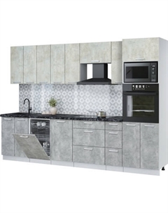 Кухонный гарнитур Интерлиния Мила Лайт 3.0-ПМ3