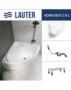 Ванна акриловая Lauter Riviera 150x150 / 21050150