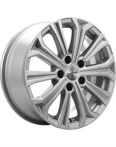 Литой диск Khomen KHW1610 Kia 16x6.5" 5x114.3мм DIA 67.1мм ET 41мм F-Silver