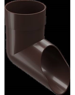 Колено трубы водосточной Docke Premium 85мм