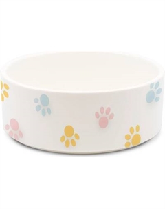 Миска для животных HaisenPet Лапки цветные / SN128-6154 Haisenpet