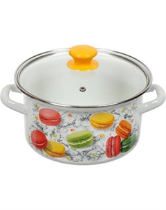 Кастрюля КМЗ Цветное печенье / 51904-382/4.02-У4 Кмз