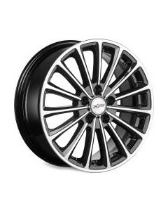 Литой диск X'trike X-136 Москвич 3 17x7" 5x108мм DIA 54.1мм ET 40мм BK/FP