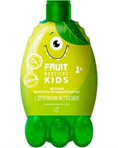 Шампунь-кондиционер детский Фрутомонстры Mega monsters Яблоко
