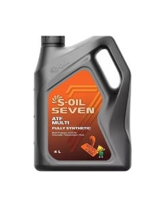 Трансмиссионное масло S-Oil Seven ATF Multi / E107985 S-oil seven