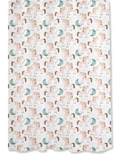 Шторка-занавеска для ванны ILLU 180x180 / Y240223-3 Illu