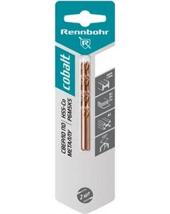 Набор сверл Rennbohr 3.2х65мм Power-Cobalt Р6М5К5 / 668032