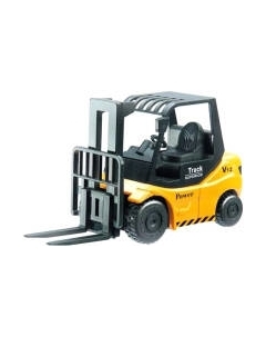 Погрузчик игрушечный Пламенный мотор С фигуркой строителя / 870721