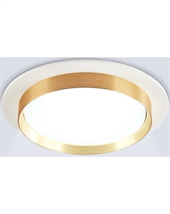 Точечный светильник Ambrella TU5012 WH/GD