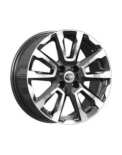 Литой диск K&K КС1026 Xray 16x6.5" 4x100мм DIA 60.1мм ET 41мм Алмаз черный K&k