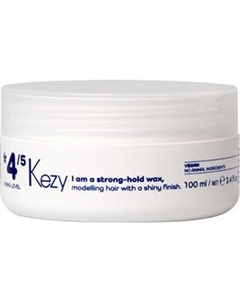 Воск для укладки волос Kezy I am с глянцевым эффектом сильной фиксации
