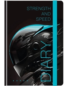 Ежедневник BG Скорость А5 / Ен5_7БЦ128_лг_р 12417 Bg