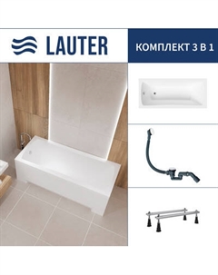 Ванна акриловая Lauter Bianca 140 / 21207140