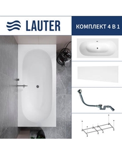 Ванна акриловая Lauter Ava 170 / 21208070