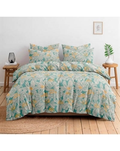 Комплект постельного белья Ночь нежна Синтия 2сп Евро 70x70 / 20614-1+21141-16