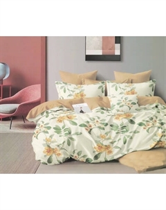 Комплект постельного белья Реноме Евро Оливковая коллекция УУ 2356