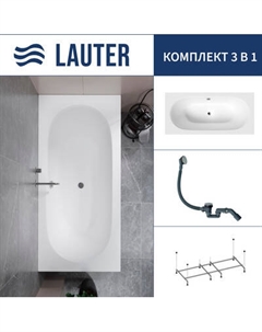 Ванна акриловая Lauter Ava 160 / 21208060