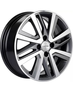 Литой диск Khomen KHW1609 Rio II/Solaris II 16x6" 4x100мм DIA 54.1мм ET 46мм