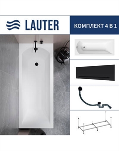 Ванна акриловая Lauter Amelia 150 / 21204050