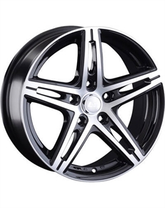 Литой диск LS wheels LS 288 17x7.5" 4x100мм DIA 60.1мм ET 40мм BKF Ls wheels