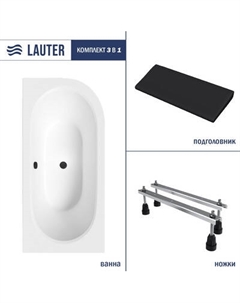 Ванна акриловая Lauter Bliss 170х75 L / 21201071L