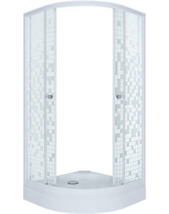 Душевой уголок Triton Стандарт А c расширительным профилем 100x100