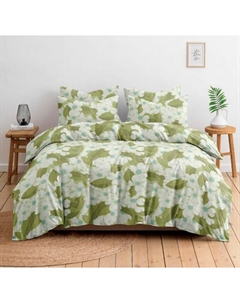 Комплект постельного белья Ночь нежна Нина 2сп Евро 70x70 / 20624-1+21141-7