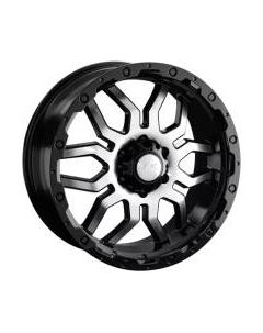Литой диск LS wheels Wheels 1285 20x9" 6x139.7мм DIA 100.1мм ET 20мм BKF Ls wheels
