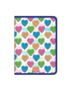 Папка для тетрадей Erich Krause Neon Hearts / 50489 Erich krause