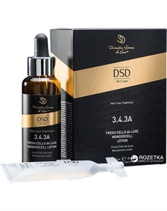 Лосьон для волос DSD DeLuxe. Против выпадения волос 3.4.3А Dsd