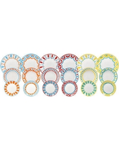 Набор тарелок Tognana Madison Vietri MC07018M264