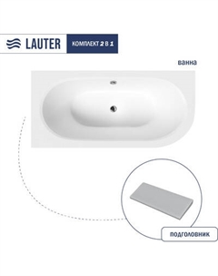 Ванна акриловая Lauter Bliss 170 L / 21201071L