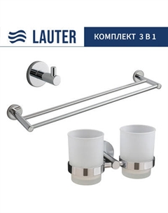 Набор аксессуаров для ванной Lauter 21SH72081 + 21SH72091 + 21SH70021