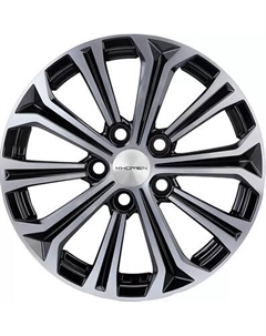 Литой диск Khomen KHW1610 Focus 16x6.5" 5x108мм DIA 63.35мм ET 50мм Black FP