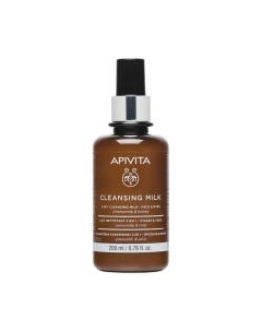 Крем для умывания Apivita Cleansing 3в1 для лица и глаз
