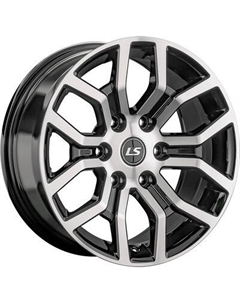 Литой диск LS wheels LS 1367 20x9" 6x139.7мм DIA 100.1мм ET 30мм BKF Ls wheels