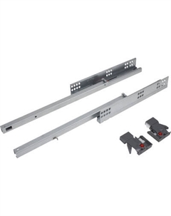Комплект направляющих мебельных Boyard 1D B-slide DB8782Zn/400