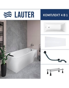 Ванна акриловая Lauter Aurora 170x75 / 21010075