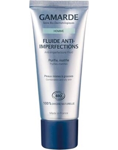 Флюид для лица Gamarde Homme Fluide Anti Imperfections против несовершенств кожи