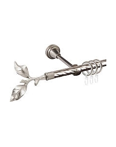 Карниз для штор АС ФОРОС Grace D16K составной + наконечники Лист розы Ас форос