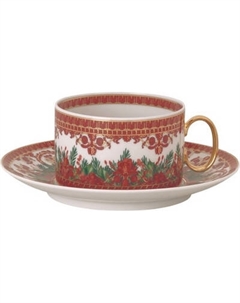 Чашка с блюдцем Versace Love Baroque Holiday / 19335-409960-14640