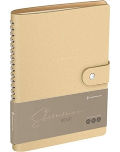 Записная книжка Greenwich Line Shimmer. Beige А5 / NA5_51424 Greenwich line
