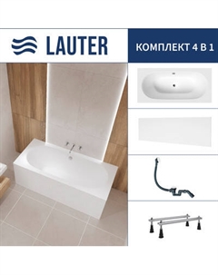 Ванна акриловая Lauter Ava 150 / 21208050