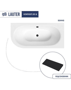 Ванна акриловая Lauter Bliss 160 P / 21201062P