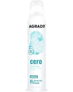 Дезодорант-спрей Agrado Cero