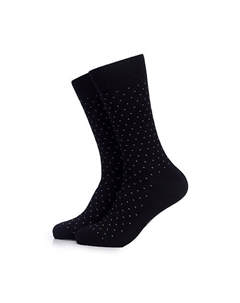 Носки мужские высокие черные Orion Gentle Dots Tezido