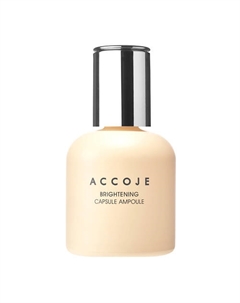 Капсульная сыворотка для сияния кожи с ниацинамидом BRIGHTENING 30 Accoje