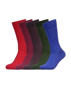 Набор мужских носков Railway Ribbed Knit Tezido